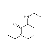 1-(1-Methylethyl)-3-[(1-methylethyl)amino]-2-piperidinone结构式