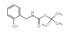 2-(叔丁氧基羰基氨基甲基)苯酚结构式
