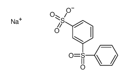 sodium 3-phenylsulphonylbenzenesulphonate Structure