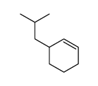 3-(2-Methylpropyl)-1-cyclohexene结构式