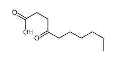 4-oxodecanoic acid Structure