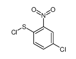 (4-chloro-2-nitrophenyl) thiohypochlorite Structure
