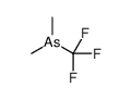 dimethyl-(trifluoromethyl)arsane结构式