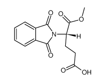 (2S)-2-(1,3-dioxo-1,3-dihydroisoindol-2-yl)pentanedioic acid α-methyl ester Structure