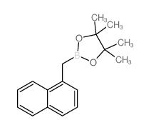 4,4,5,5-Tetramethyl-2-(naphthalen-1-ylmethyl)-1,3,2-dioxaborolane Structure