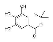 tert-butyl 3,4,5-trihydroxybenzoate结构式