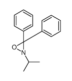 3,3-diphenyl-2-propan-2-yloxaziridine结构式