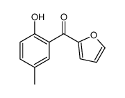furan-2-yl-(2-hydroxy-5-methylphenyl)methanone结构式