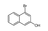 4-bromonaphthalen-2-ol Structure
