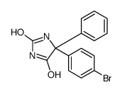 5-(4-bromophenyl)-5-phenylimidazolidine-2,4-dione结构式