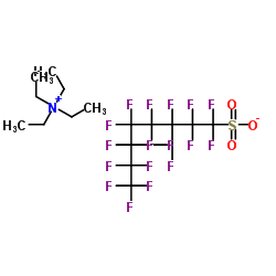 全氟辛基磺酸四乙基铵结构式