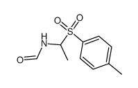 {1-[(4-methylphenyl)sulfonyl]ethyl}formamide结构式