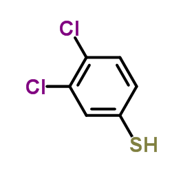 3,4-二氯苯硫酚结构式