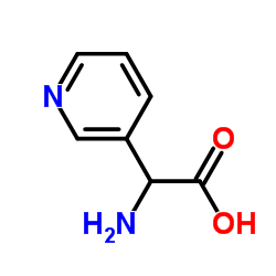 氨基(吡啶-3-基)乙酸结构式