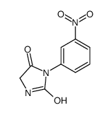 3-(3-硝基苯基)-2,4-咪唑啉二酮结构式