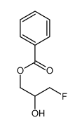 3-Fluoro-2-hydroxypropyl=benzoate Structure