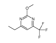 4-ethyl-2-methoxy-6-(trifluoromethyl)pyrimidine Structure