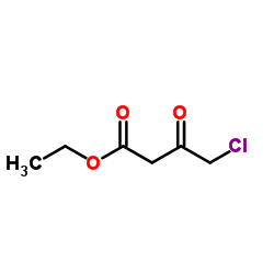 4-氯乙酰乙酸乙酯结构式