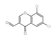 6,8-Dichlorochromone-3-carboxaldehyde Structure