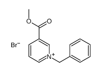 methyl 1-benzylpyridin-1-ium-3-carboxylate,bromide结构式