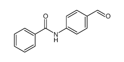 N-(4-formylphenyl)benzamide Structure