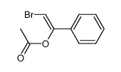 (E)- and (Z)-2-bromo-1-phenylethylene acetate结构式