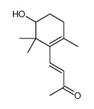 4-(5-hydroxy-2,6,6-trimethylcyclohexen-1-yl)but-3-en-2-one结构式