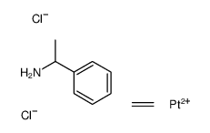 ethene,1-phenylethanamine,platinum(2+),dichloride Structure