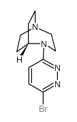 4-(6-Bromopyridazin-3-yl)-1,4-diazabicyclo[3.2.2]nonane Structure
