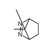 7,7-dimethyl-2,3-diazabicyclo[2.2.1]hept-2-ene结构式