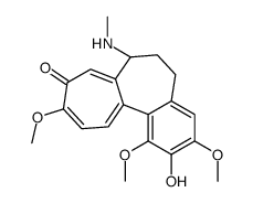 (7S)-2-hydroxy-1,3,10-trimethoxy-7-(methylamino)-6,7-dihydro-5H-benzo[a]heptalen-9-one结构式