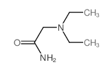 2-(二乙基氨基)乙酰胺结构式