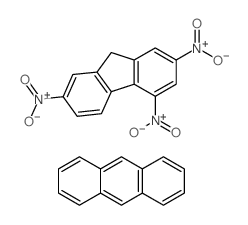 anthracene; 2,4,7-trinitro-9H-fluorene Structure