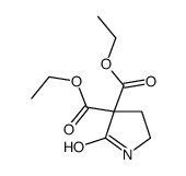 diethyl 2-oxopyrrolidine-3,3-dicarboxylate结构式