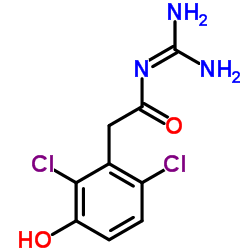 3-Hydroxy Guanfacine Structure