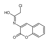 2-chloro-N-(2-oxochromen-3-yl)acetamide结构式