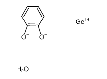 bis(o-phenylenedioxy)germanium(IV) dihydrate结构式
