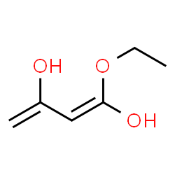 1,3-Butadiene-1,3-diol, 1-ethoxy- (9CI)结构式