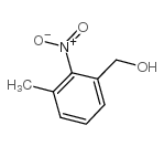 3-甲基-2-硝基苄醇结构式