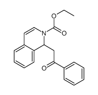 ethyl 1-phenacyl-1H-isoquinoline-2-carboxylate Structure