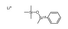 lithium,methyl-phenyl-trimethylsilyloxysilanide Structure