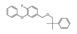 1-fluoro-4-[(2-methyl-2-phenylpropoxy)methyl]-2-phenoxybenzene Structure
