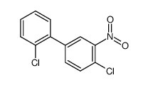 2,4'-dichloro-3'-nitro-biphenyl Structure