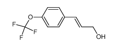 (2E)-3-[4-trifluoromethoxyphenyl]-2-propen-1-ol Structure