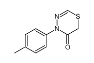 4-(4-methylphenyl)-1,3,4-thiadiazin-5-one结构式