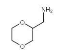 1,4-二恶烷-2-基甲胺结构式