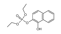 diethyl 1-hydroxy-2-naphthyl phosphate结构式