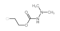 2-chloroethyl N-dimethylaminocarbamate Structure