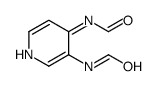 N,N'-3,4-Pyridinediyldiformamide结构式