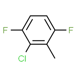 2-氯-1,4-二氟-3-甲基苯结构式